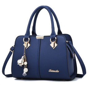 [COMPRE 1 LEVE 2] Bolsa feminina em couro queenly