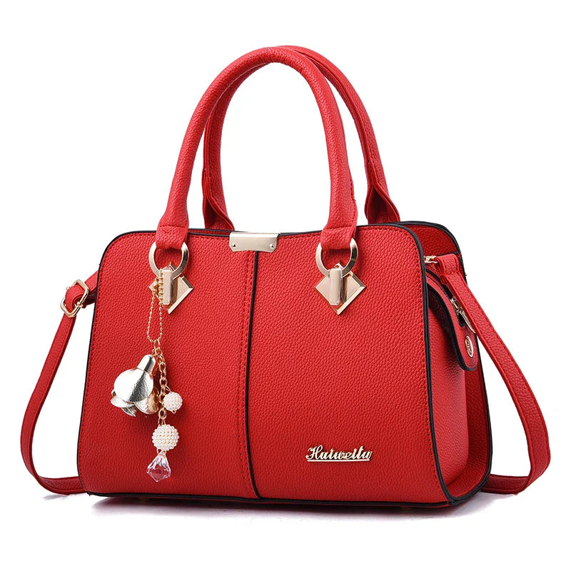 [COMPRE 1 LEVE 2] Bolsa feminina em couro queenly