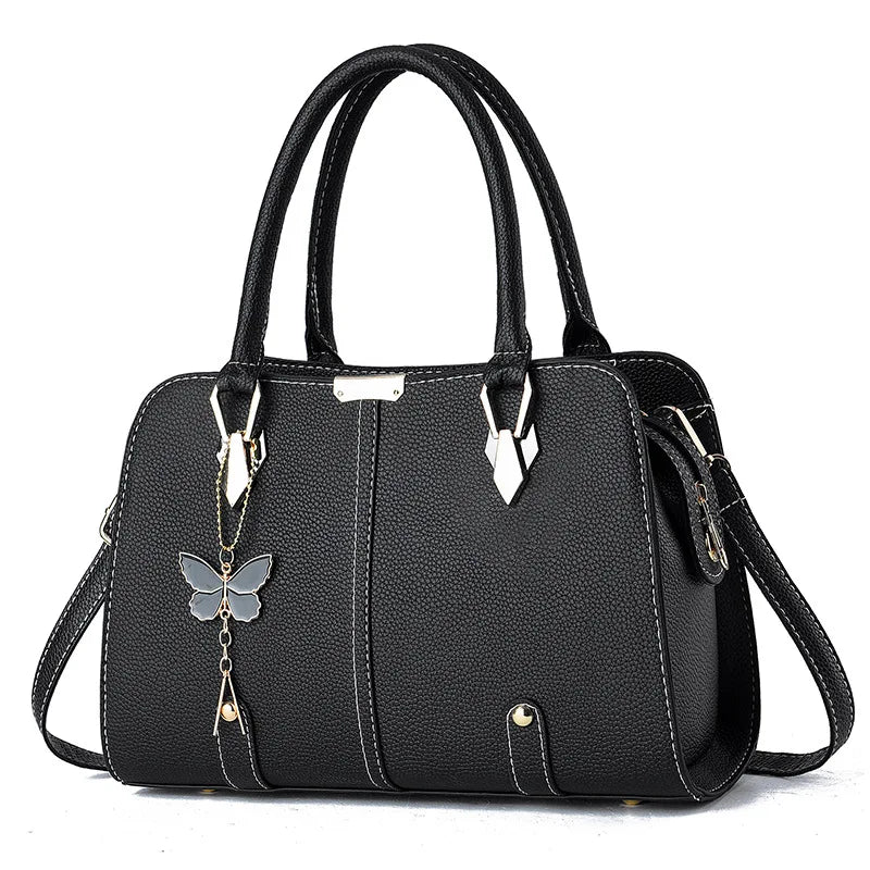 [COMPRE 1 LEVE 2] Bolsa feminina em couro queenly