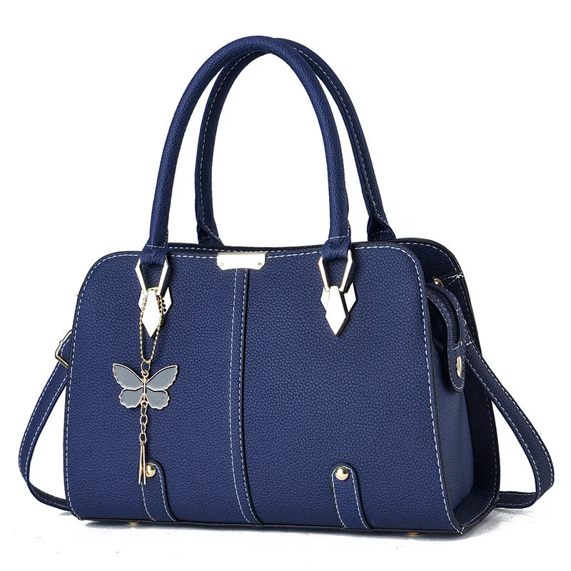 [COMPRE 1 LEVE 2] Bolsa feminina em couro queenly