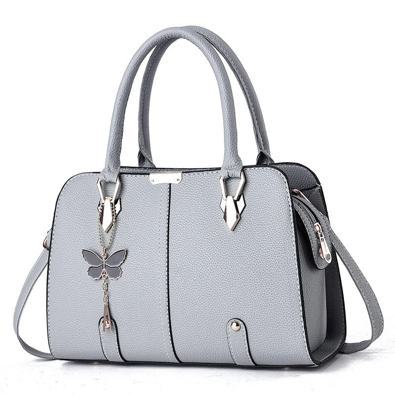 [COMPRE 1 LEVE 2] Bolsa feminina em couro queenly