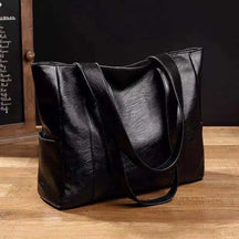 Bolsa Feminina Shopper em Couro