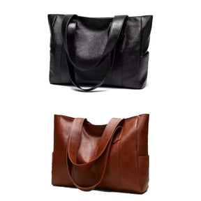 Bolsa Feminina Shopper em Couro