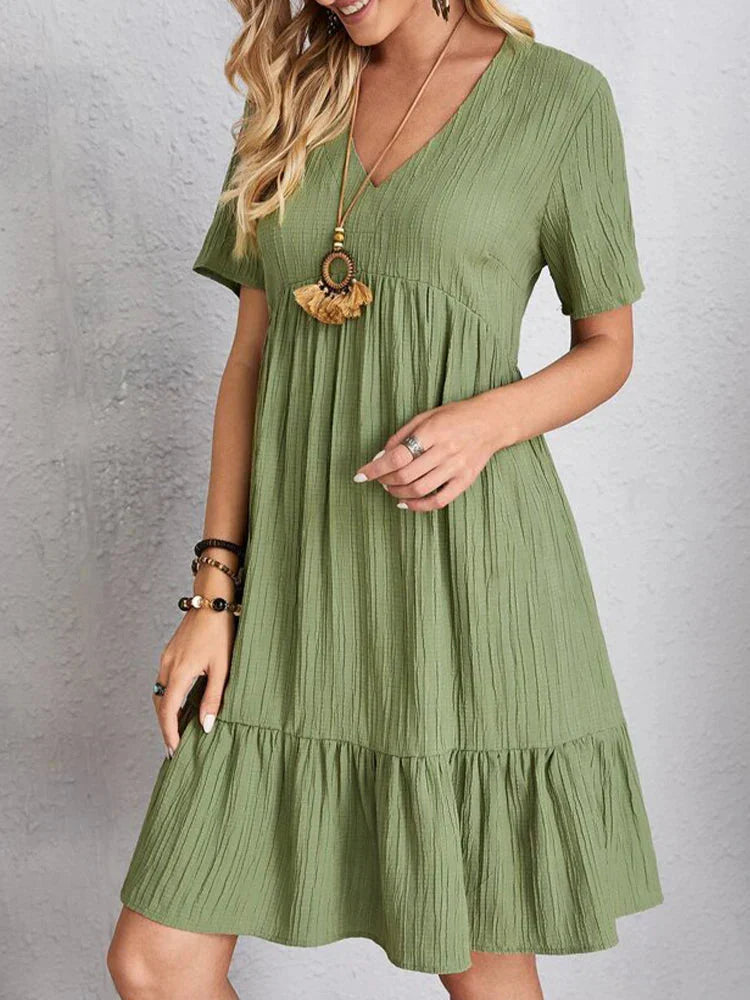 Vestido Feminino Soltinho Midi Verão