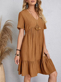 Vestido Feminino Soltinho Midi Verão